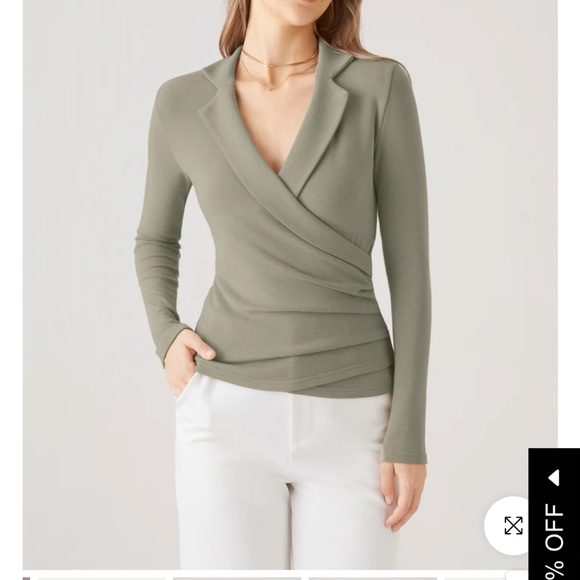 OGL Tan Long Sleeve Top - Picture 9 of 10